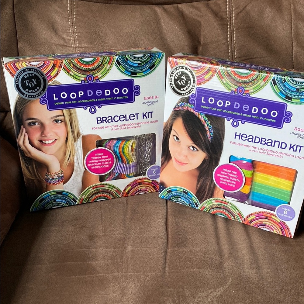 Loop De Doo Bracelet and Headband Kit - Vibrant Craft Set for Kids